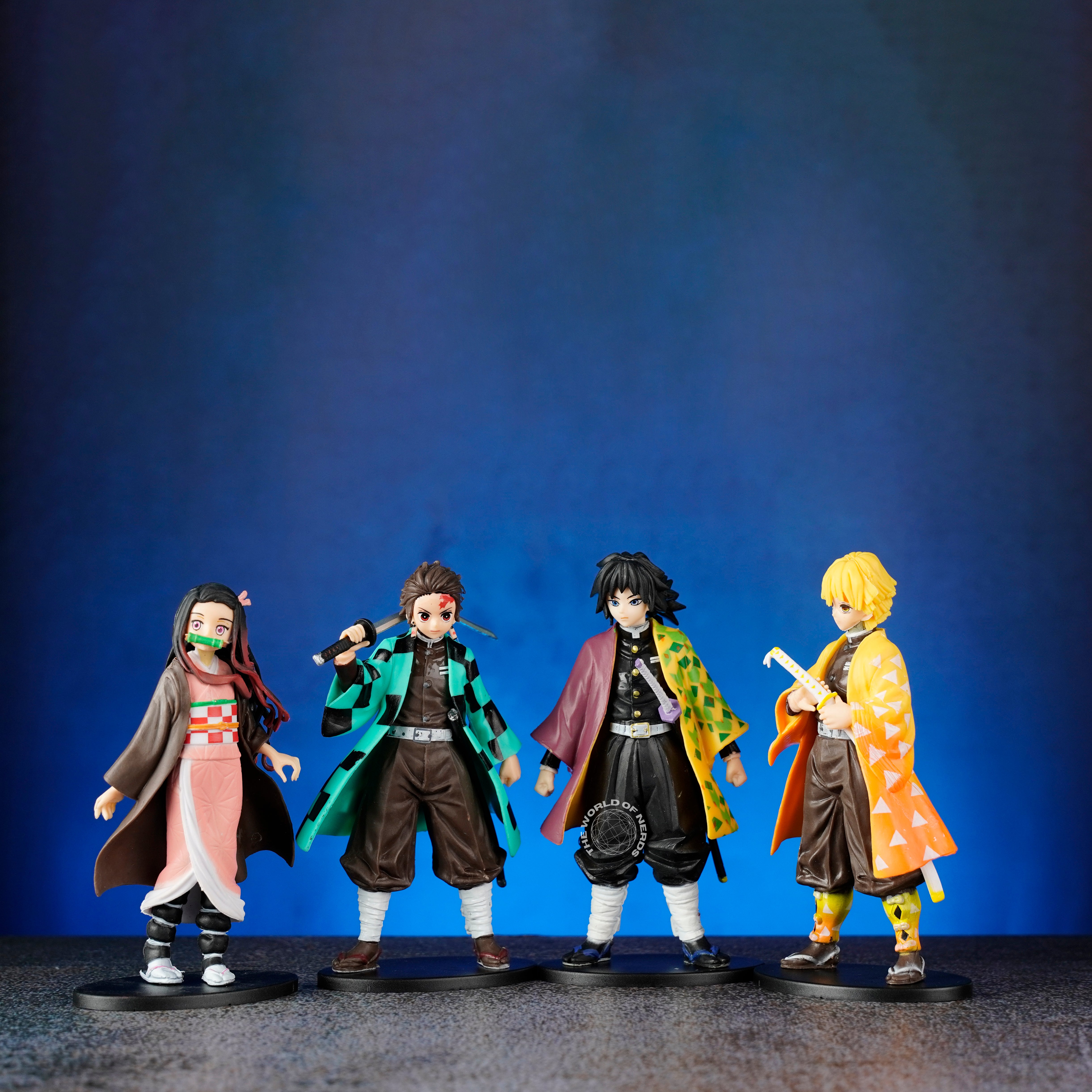 DEMON SLAYER SET OF 4 ACTION FIGURE