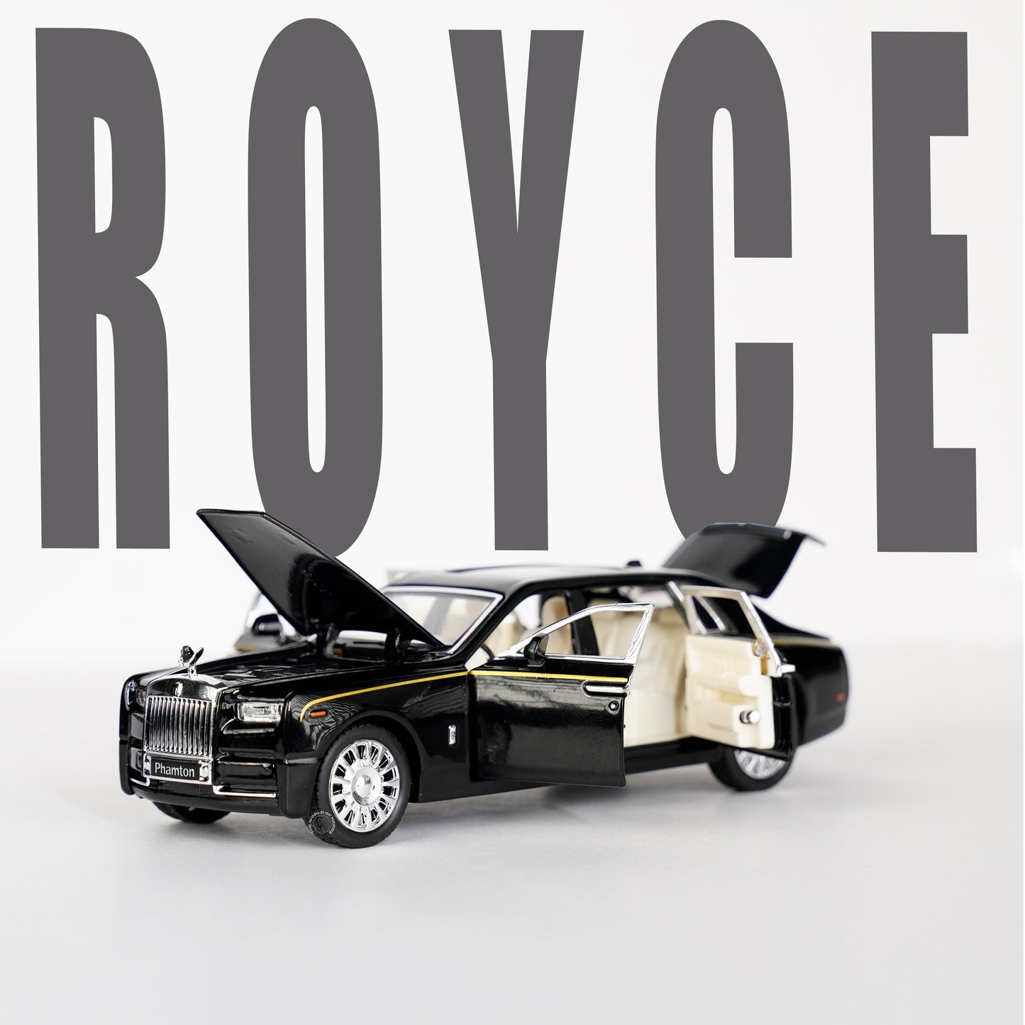 BLACK-ROLLS ROYCE PHANTOM SCALE - 1:32