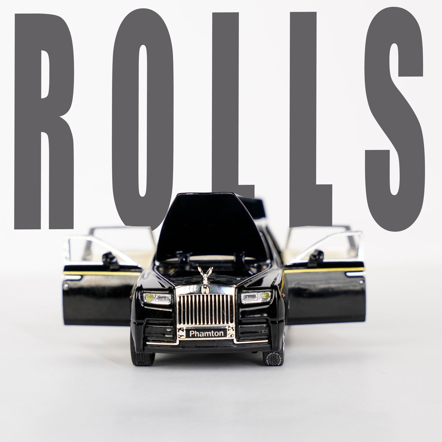 BLACK-ROLLS ROYCE PHANTOM SCALE - 1:32