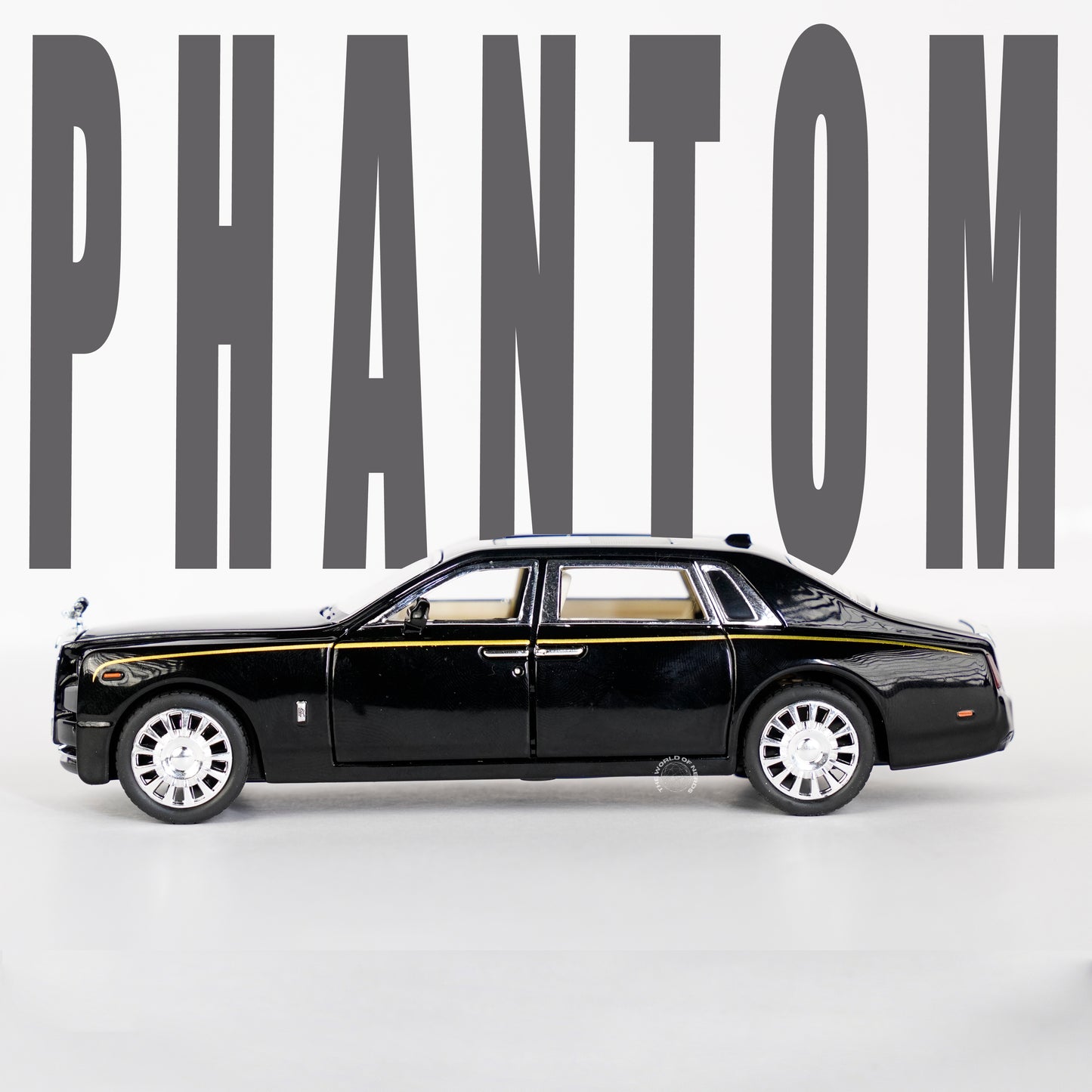 BLACK-ROLLS ROYCE PHANTOM SCALE - 1:32