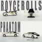 WHITE & BLACK-ROLLS ROYCE PHANTOM SCALE - 1:32