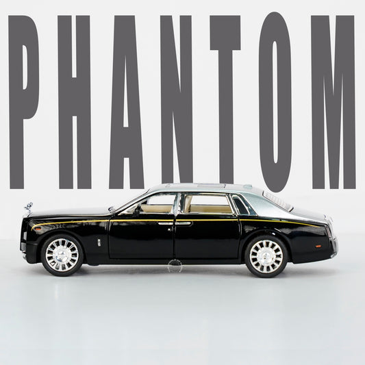 GREY & BLACK-ROLLS ROYCE PHANTOM SCALE - 1:32