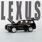 BLACK-LEXUS LX570 SCALE - 1:24