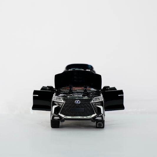 BLACK-LEXUS LX570 SCALE - 1:24