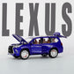 BLUE-LEXUS LX570 SCALE - 1:24