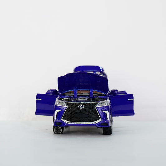 BLUE-LEXUS LX570 SCALE - 1:24