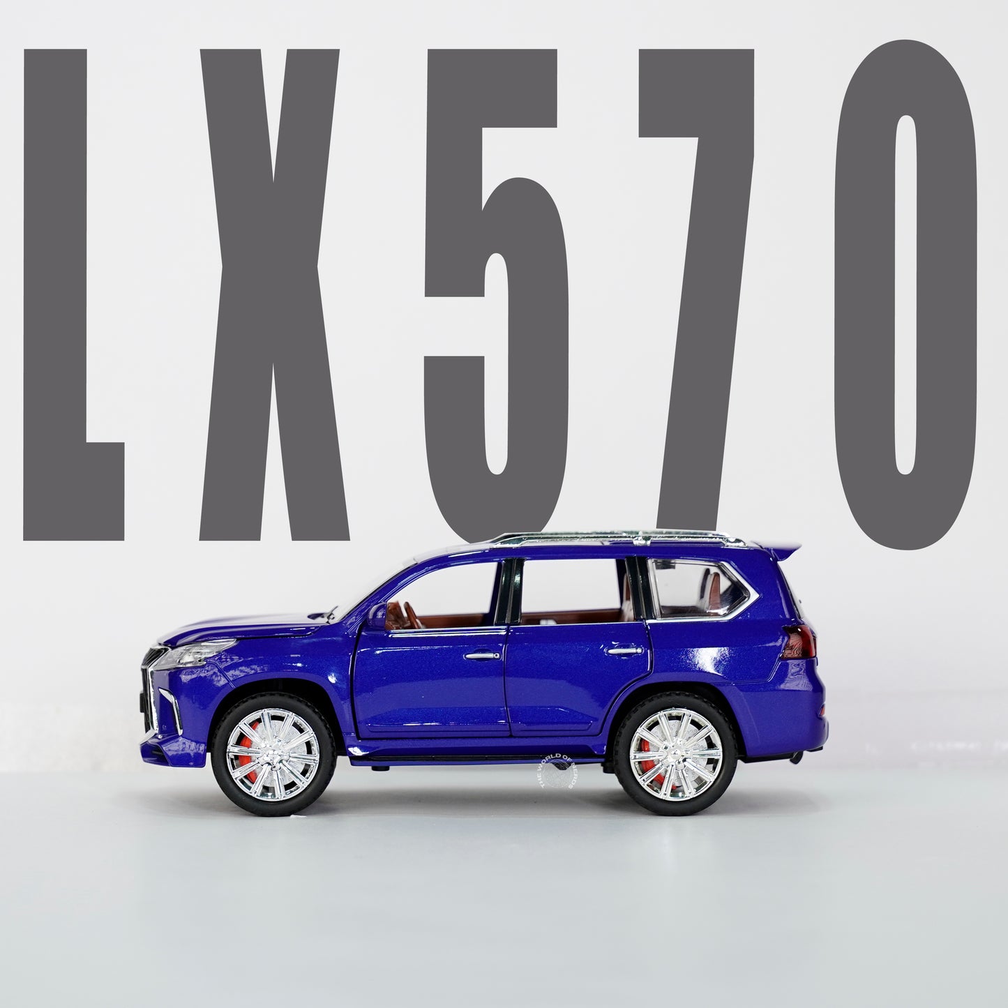 BLUE-LEXUS LX570 SCALE - 1:24