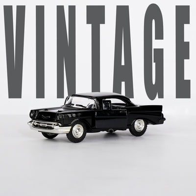 BLACK CHEVROLET BEL AIR SCALE MODEL - 1:32 Diecast Car