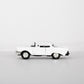WHITE-CHEVROLET BEL AIR CAR SCALE - 1:32