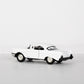 WHITE-CHEVROLET BEL AIR CAR SCALE - 1:32
