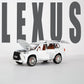 WHITE-LEXUS LX570 SCALE - 1:24 D2
