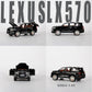 BLACK-LEXUS LX570 SCALE - 1:24 D2