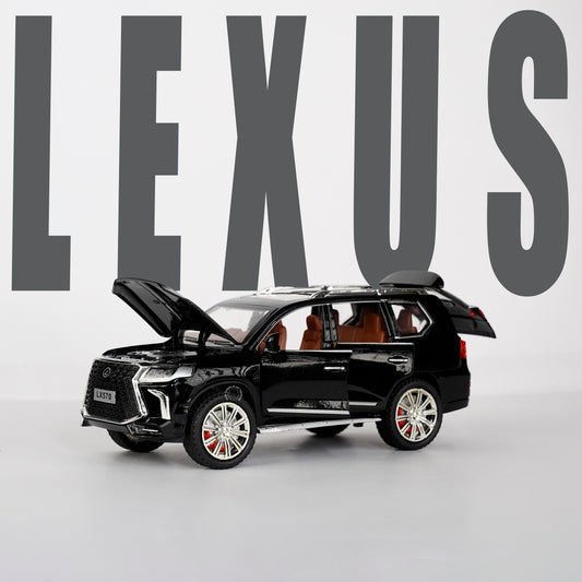 BLACK-LEXUS LX570 SCALE - 1:24 D2