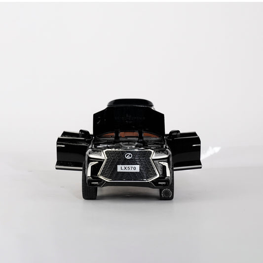 BLACK-LEXUS LX570 SCALE - 1:24 D2