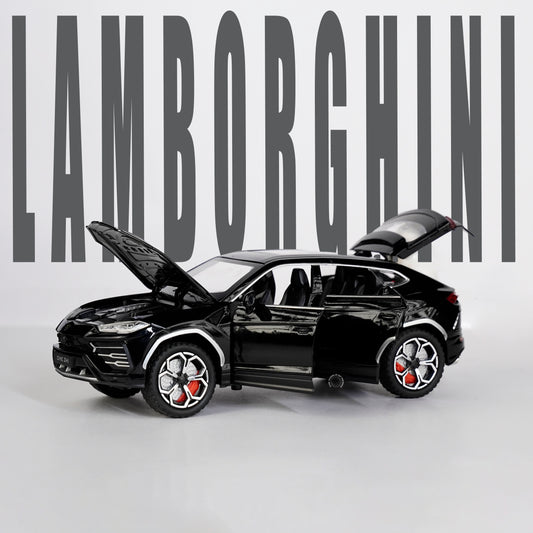 BLACK-LAMBORGHINI URUS SCALE - 1:24
