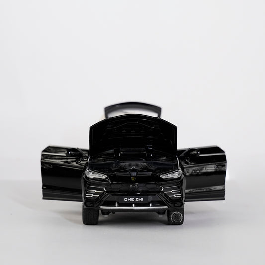 BLACK-LAMBORGHINI URUS SCALE - 1:24
