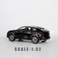 BLACK-LAMBORGHINI URUS SCALE - 1:24