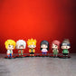 D1-NARUTO SET OF 6 ACTION FIGURE