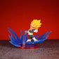 D2-DRAGON BALL Z SAIYANS SET OF 9 ACTION FIGURE