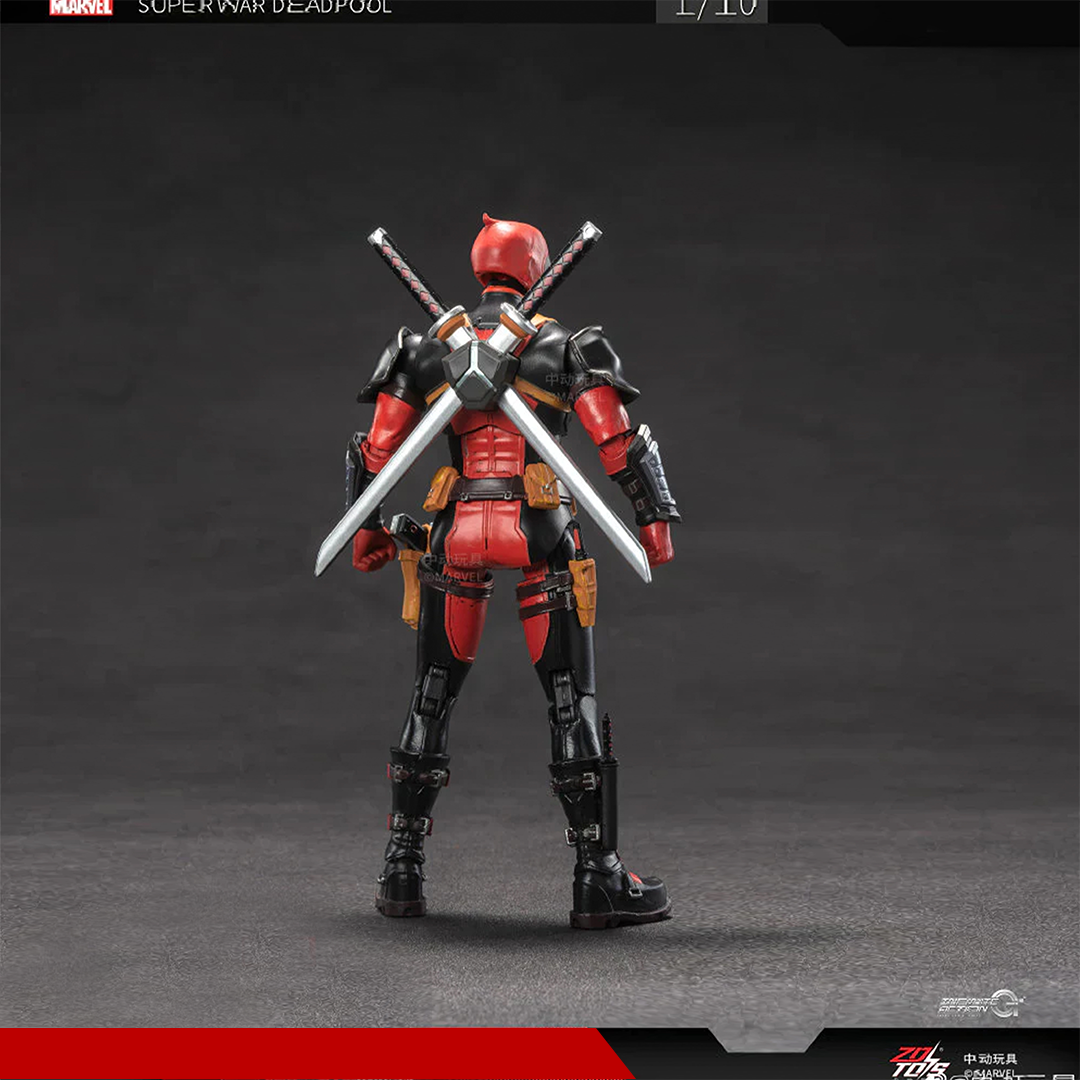 ZD toys Deadpool Action Figure – Premium Poseable Collectible with Dual Swords - The World Of Nerds