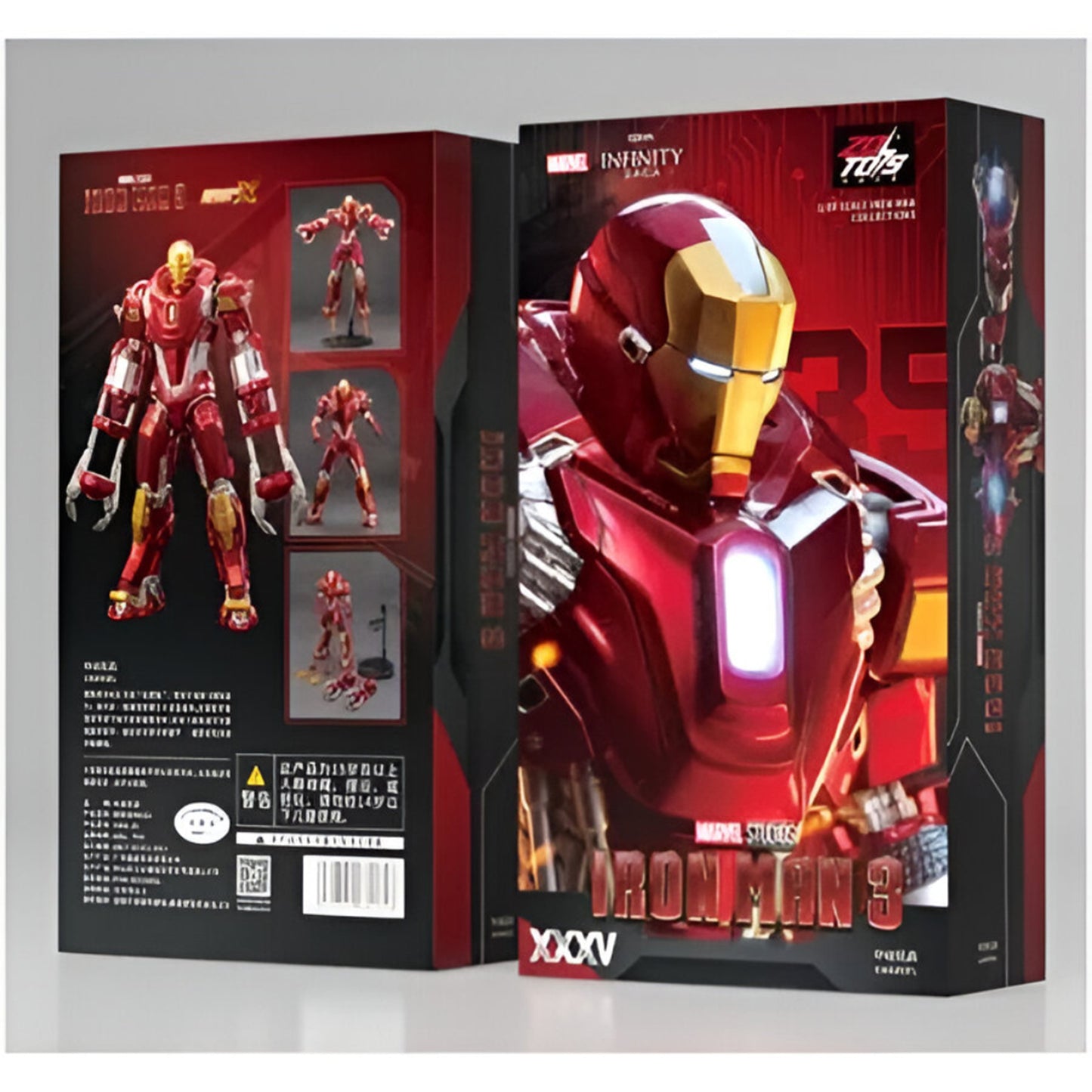 ZD toys Iron Man Mark 35 Emergency Operations Figure - The World Of Nerds