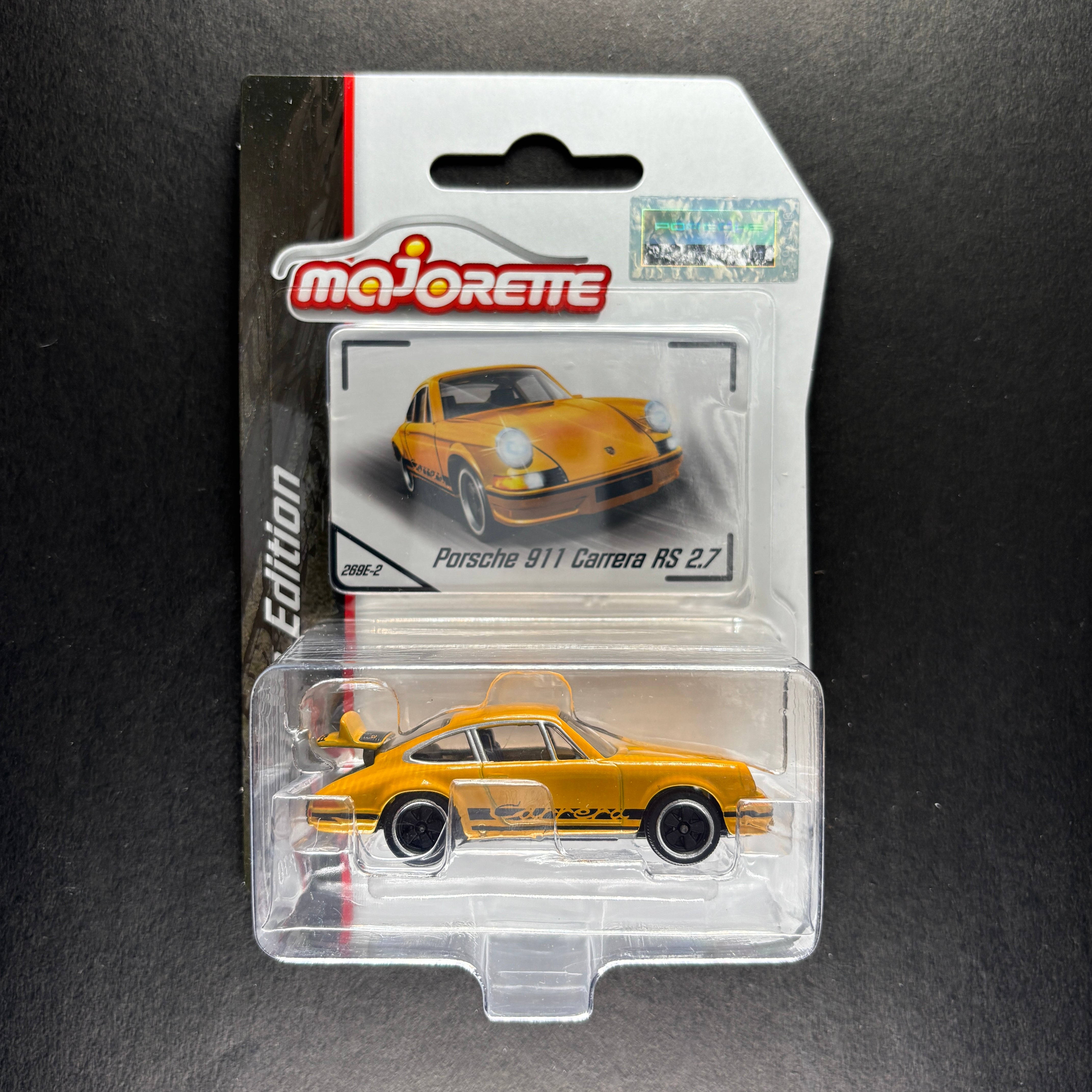 MAJORETTE PORSCHE 911 CARRERA RS 2.7 PORSCHE EDITION