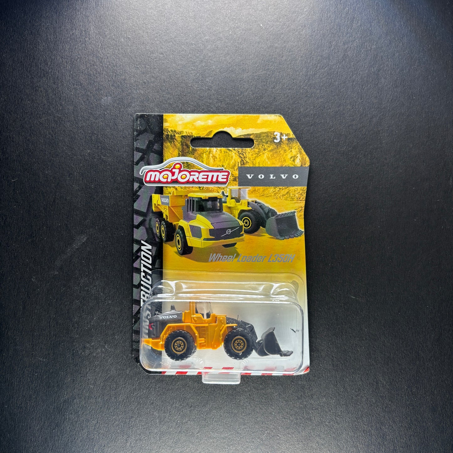 MAJORETTE VOLVO CONSTRUCTION WHEEL LOADER L350H
