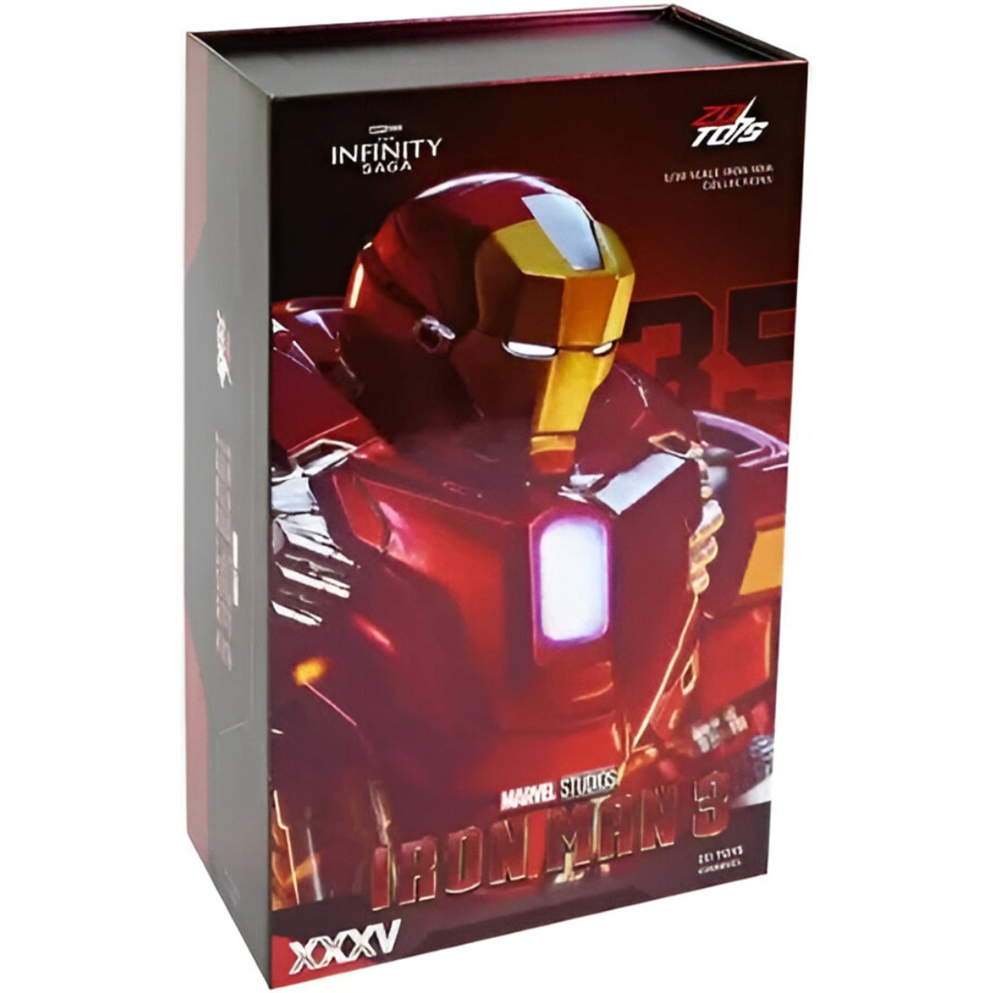 ZD toys Iron Man Mark 35 Emergency Operations Figure - The World Of Nerds