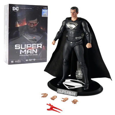 Superman Black Suit – FONDJOY Premium DC Collectible Figure