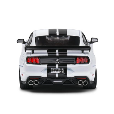 SOLIDO Shelby Mustang GT 500 Fast Track White Model Car – Collector's Edition 1:43 Scale - 2
