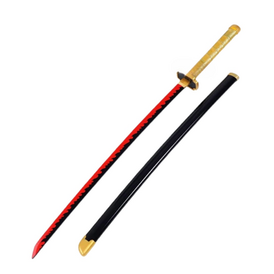 Yoriichi Tsugikuni Katana - High-Quality Wooden Collectible Sword - 2