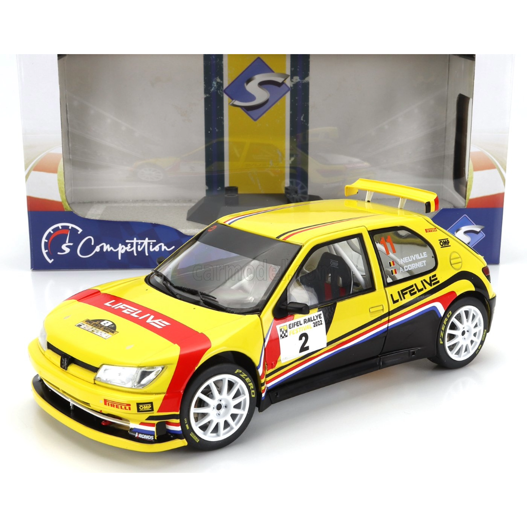 SOLIDO 1:18 PEUGEOT 306 MAXI EIFFEL RALLY 2022