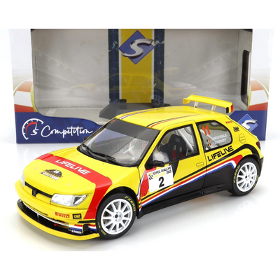 SOLIDO Peugeot 306 Maxi Rally 1:18 Eiffel Rally 2022 Model