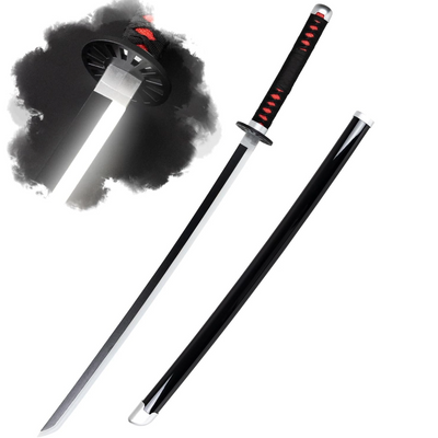 TANJIRO-NICHIRIN ENMA LED NEON WOODEN KATANA - Tanjiro Katana Neon Light