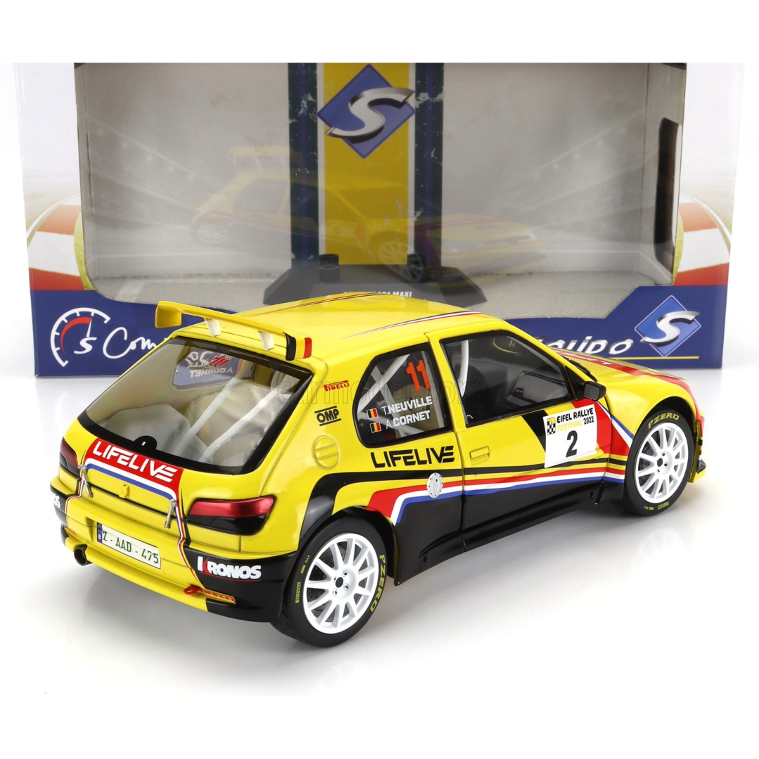 SOLIDO 1:18 PEUGEOT 306 MAXI EIFFEL RALLY 2022
