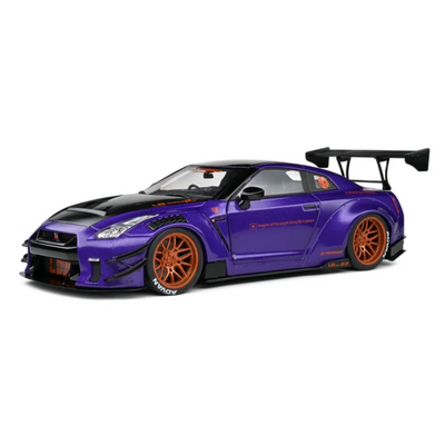 SOLIDO Nissan Skyline GT-R R35 Model with LBWK Body Kit Type 2 – 1:18 Scale Diecast Replica