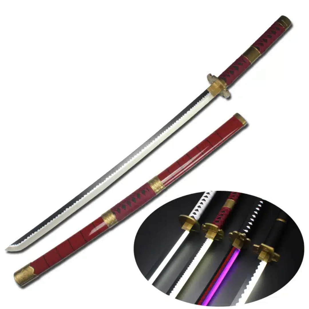 ZORO-SANDAI KITETSU ENMA LED NEON KATANA