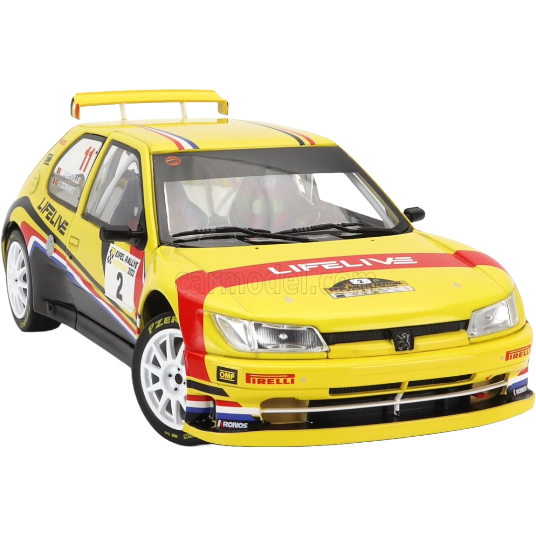 SOLIDO 1:18 PEUGEOT 306 MAXI EIFFEL RALLY 2022