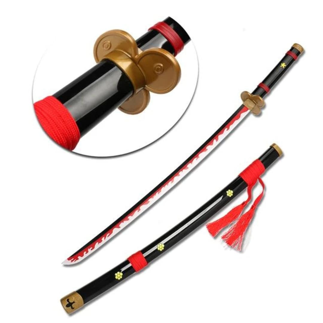 ZORO-BLACK ENMA WOODEN KATANA