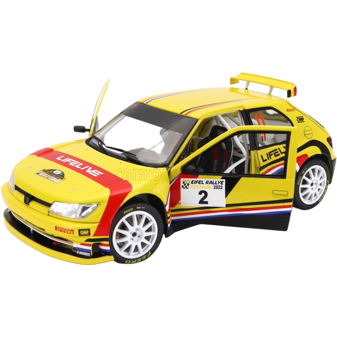 SOLIDO 1:18 PEUGEOT 306 MAXI EIFFEL RALLY 2022