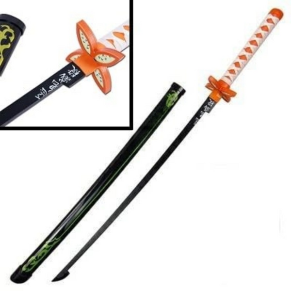 SHINOBU-NICHIRIN WOODEN KATANA