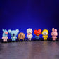 BT21-SET OF 7 ACTION FIGURE