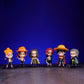 D2-ONE PIECE-SET OF 6 PCS ACTION FIGURE