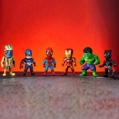 AVENGERS SET OF 6 ACTION FIGURES - Ultimate Avengers Action Figures Set