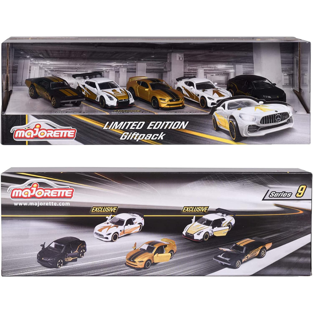 MAJORETTE-LIMITED EDITION 5PCS GIFT PACK