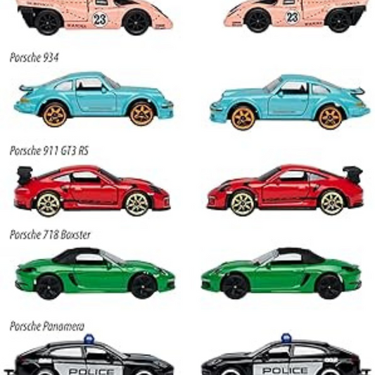 MAJORETTE PORSCHE EDITION 5 PCS GIFTPACK D2
