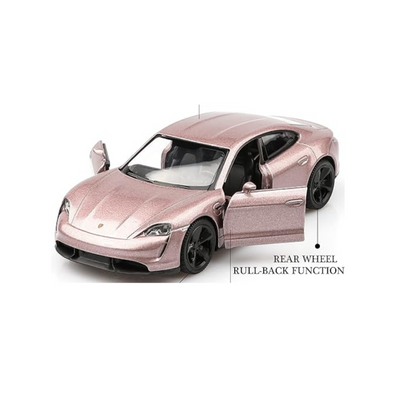 RMZ CITY PORSCHE TAYCON TURBO S PULLBACK SCALE - 1:32 - 2