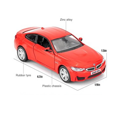 RMZ CITY BMW M4 PULLBACK SCALE - 1:32 - 2