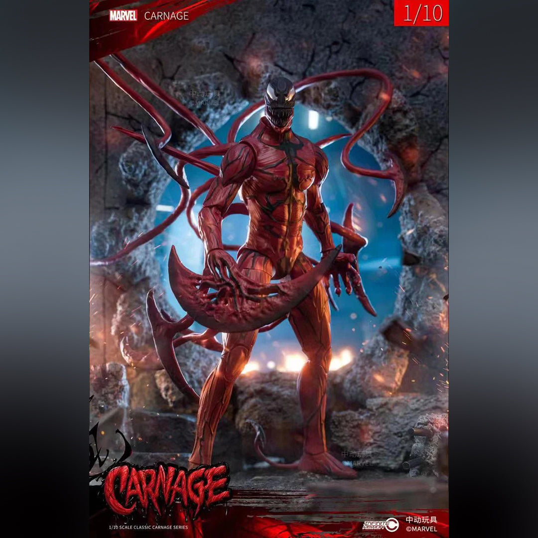 Venom Carnage 1:10 Scale – ZD Toys Premium Marvel Collectible Figure - The World Of Nerds