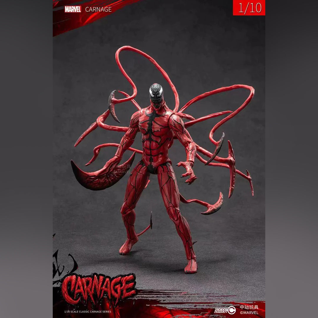 Venom Carnage 1:10 Scale – ZD Toys Premium Marvel Collectible Figure - The World Of Nerds